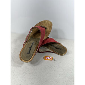 Galibelle Heels Size EU 38 -7Platform Sandals Red